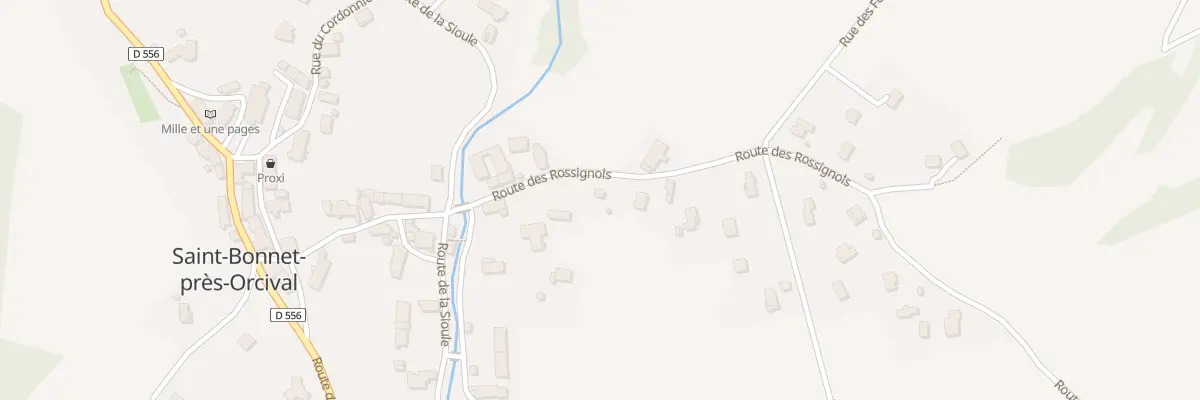 Plan du 5305 Vareilles à Saint-Bonnet-près-Orcival