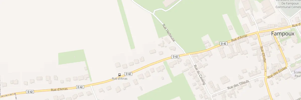 Plan du 67 Rue d’Arras à Fampoux