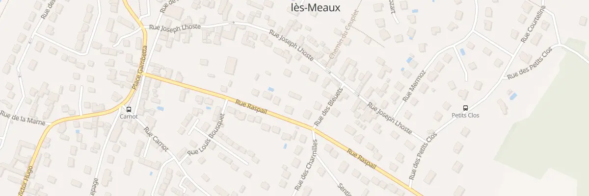 Plan du 27 Rue Raspail à Mareuil-lès-Meaux