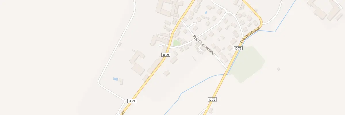 Plan du 9 Pl St Germain à Brégy