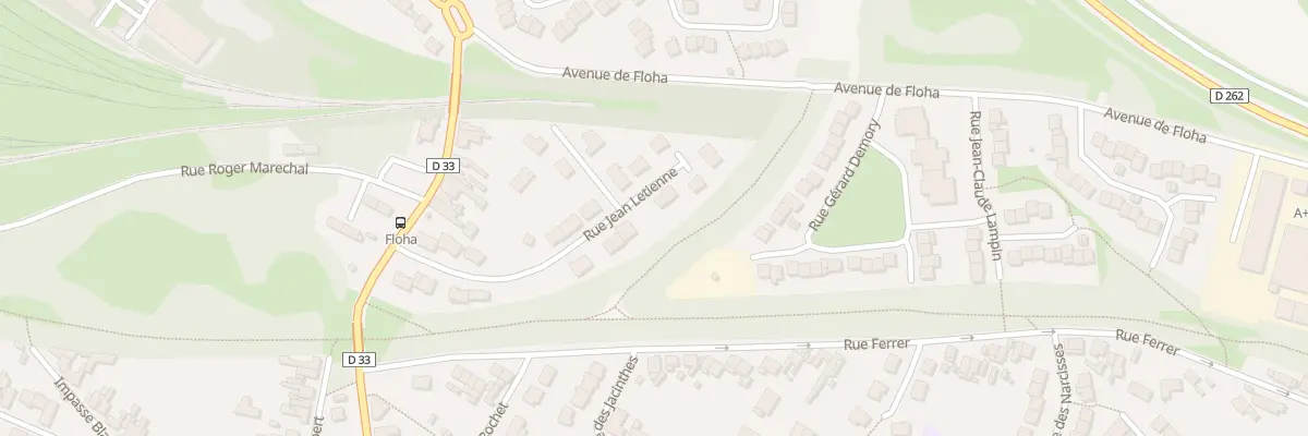 Plan du 16 Rue Jean Létienne à Méricourt