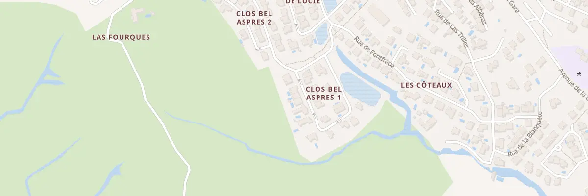 Plan du 25 Rue Claude Monet à Banyuls-dels-Aspres