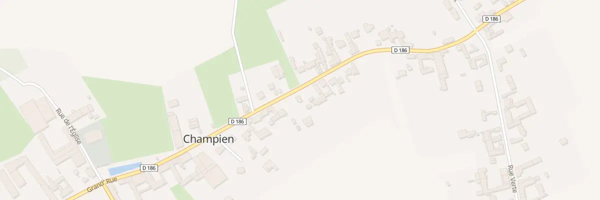 Plan du 66 Gr Grand Rue à Champien