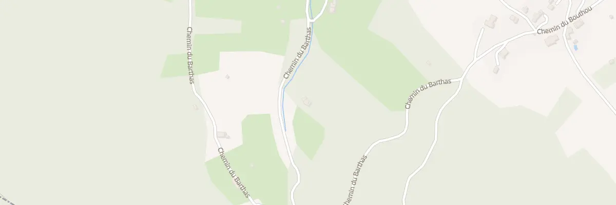 Plan du 731 Che du Barthas à Saint-Affrique