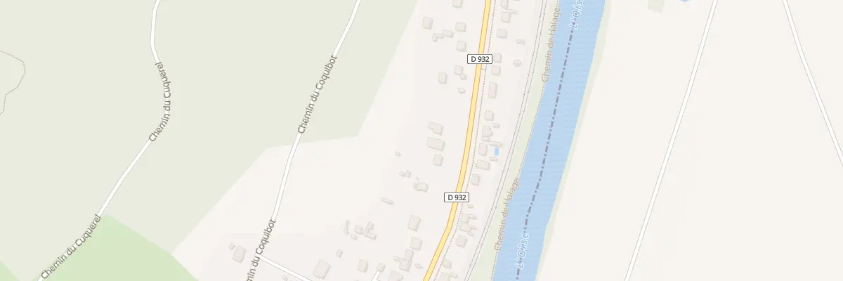 Plan du 36 Rue de la République à Clairoix