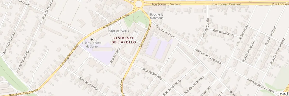 Plan du 73 Rue Louise Michel à Sallaumines