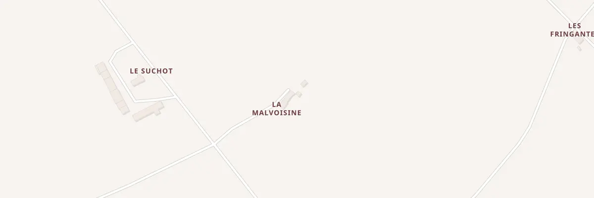 Plan du 167 La Malvoisine à Charentonnay
