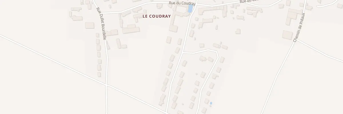 Plan du 13 Rue des Cerisiers à Égreville