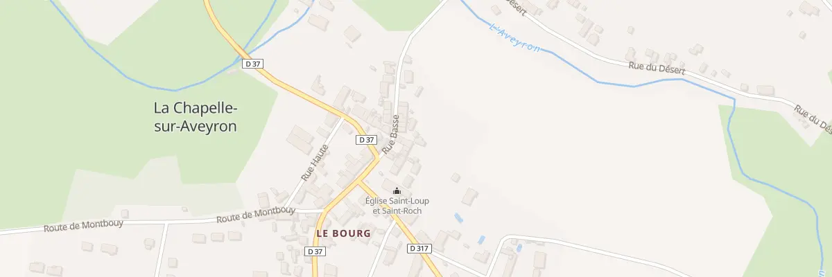 Plan du 46 Rue Basse à La Chapelle-sur-Aveyron