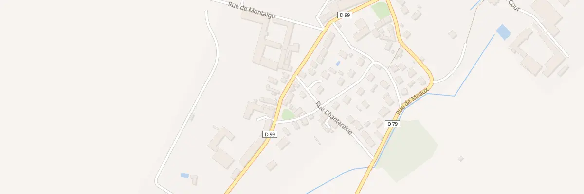 Plan du 1 Pl St Germain à Brégy