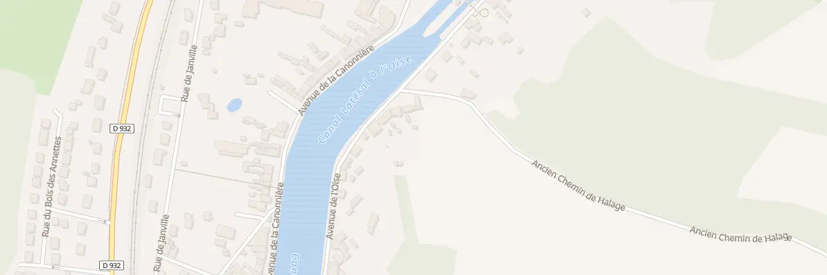 Plan du 8 Av de l’Oise à Longueil-Annel