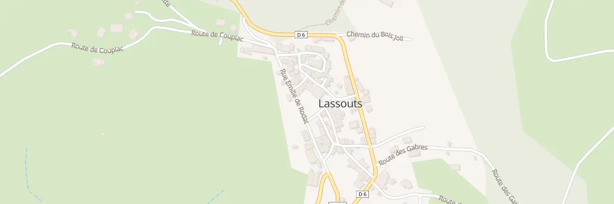 Plan du 5036 Lassouts à Lassouts