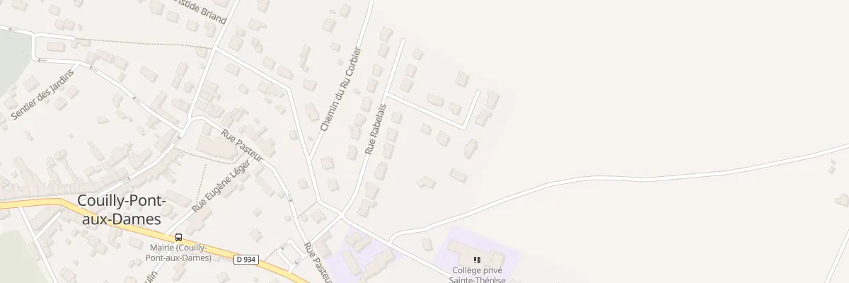 Plan du 2 Rue Ronsard à Couilly-Pont-aux-Dames