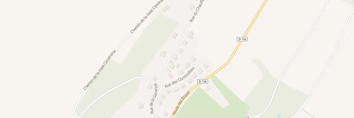 Plan du 44 Rue du Chauffour à Orrouy