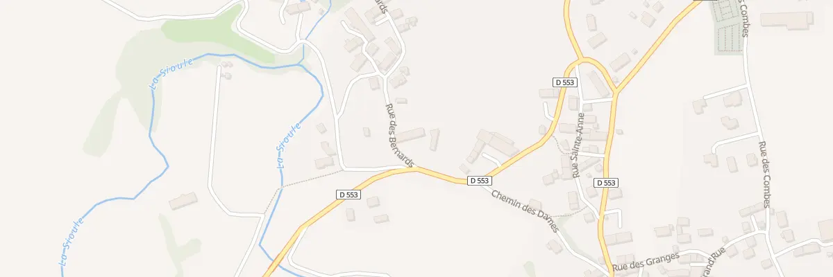 Plan du 5015 Bourg d’Olby à Olby
