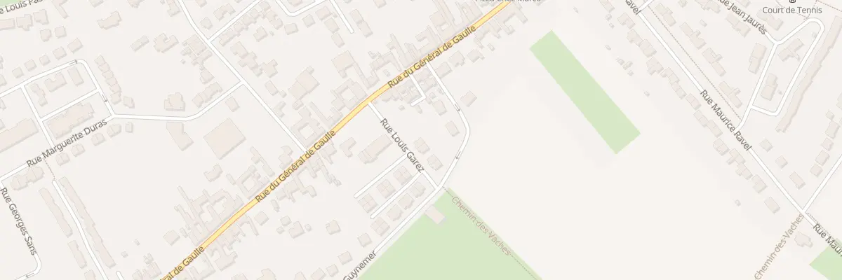 Plan du 8 Rue Louis Garez à Billy-Berclau