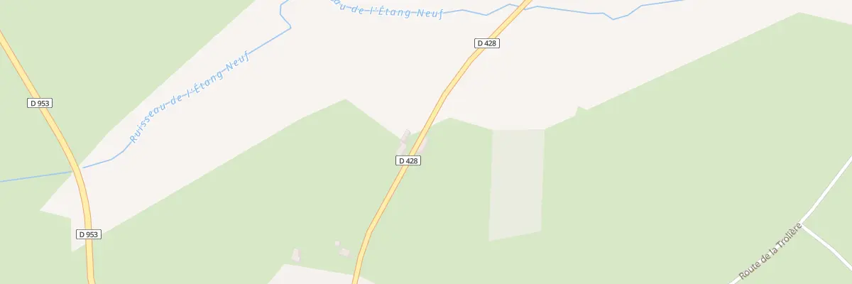 Plan du 444 Rte de Saint Pardoux à Theneuille