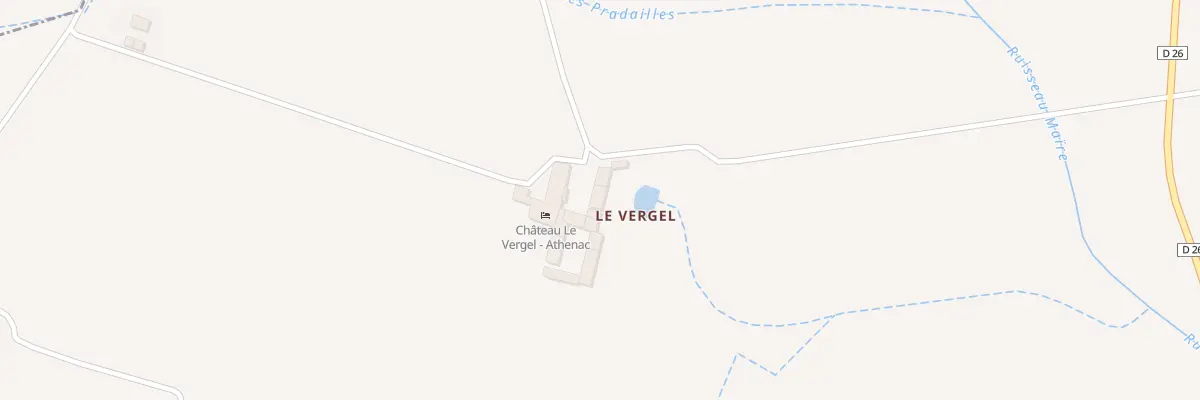 Plan du 5342 Le Vergel à Ginestas