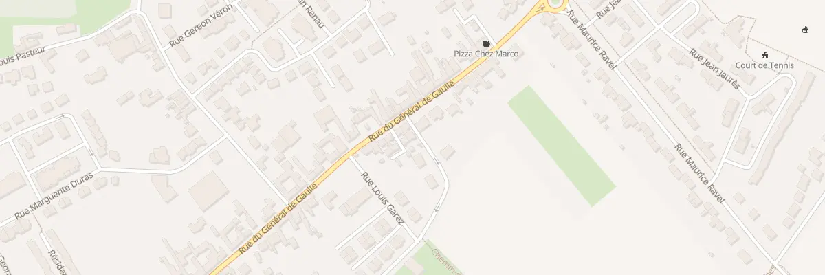 Plan du 8 Rue Raymond Baudouin à Billy-Berclau
