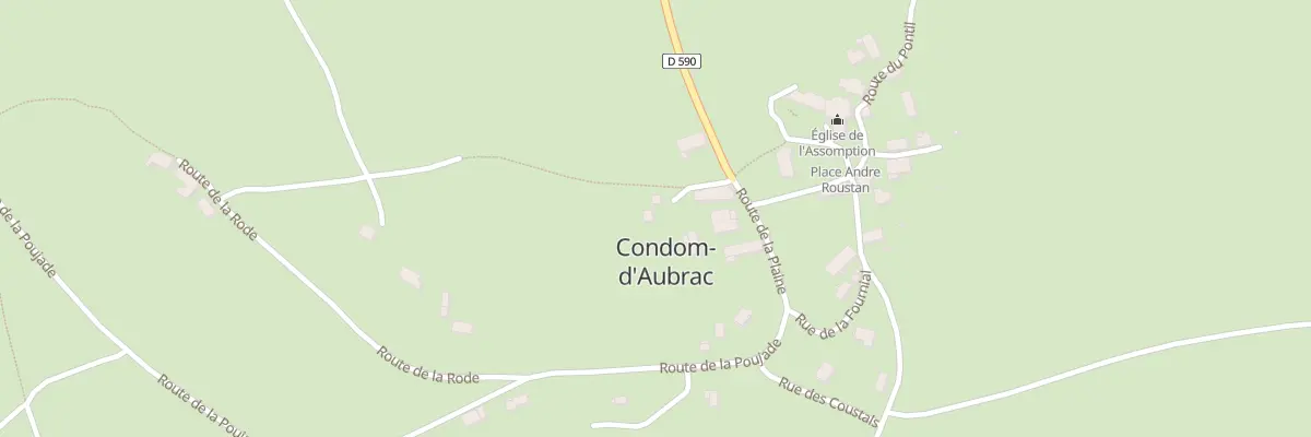 Plan du 41 Imp de la Frachive à Condom-d’Aubrac