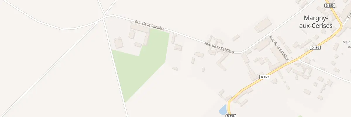 Plan du 21 Rue de la Sabliere à Margny-aux-Cerises