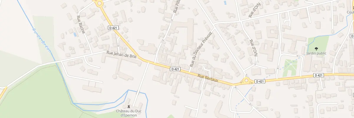 Plan du 46C Rue Bertaux à Fontenay-Trésigny
