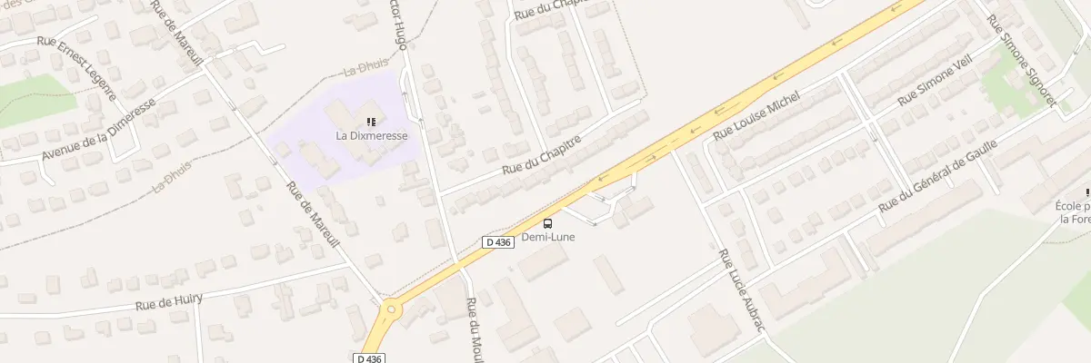 Plan du 16 Rue du Chapitre à Quincy-Voisins