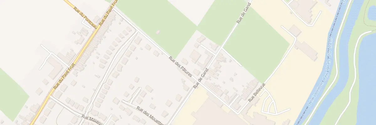 Plan du 207 Rue des Patures à Nieppe