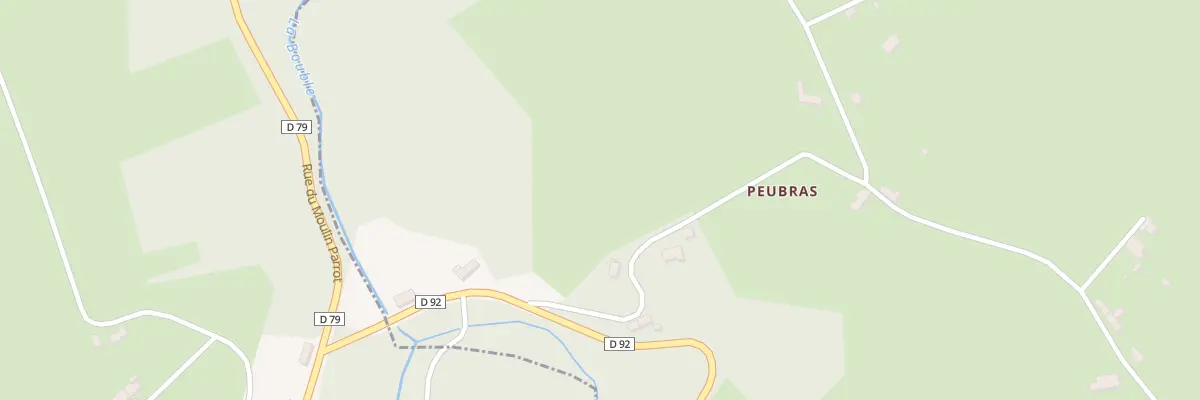 Plan du 5156 Peubras à Moureuille