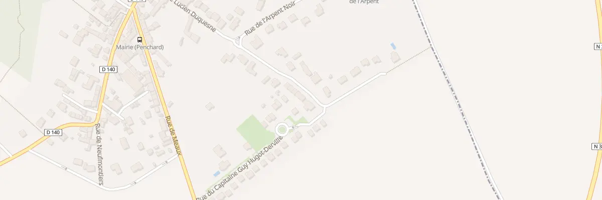 Plan du 16B Rue Lucien Duquesne à Penchard