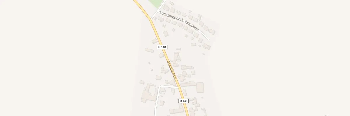 Plan du 9 Gr Grande Rue à Flaucourt