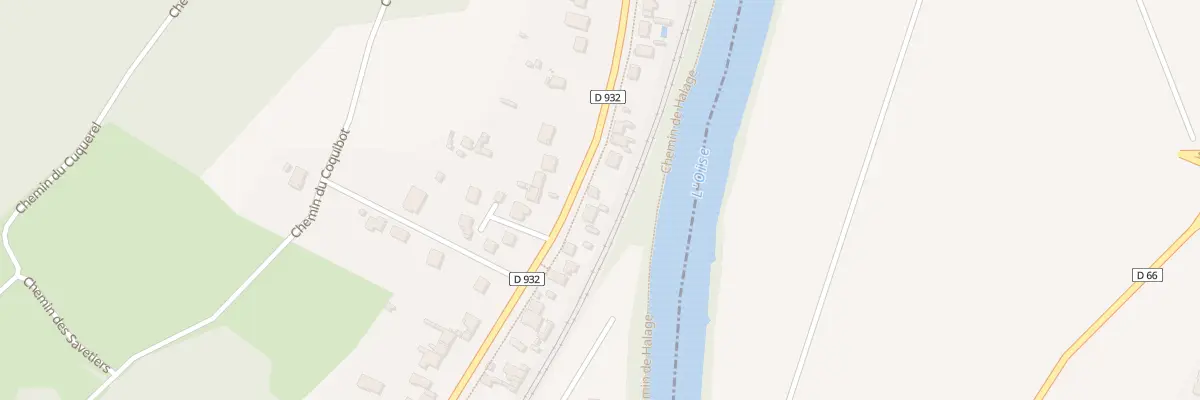 Plan du 45 Rue de la République à Clairoix