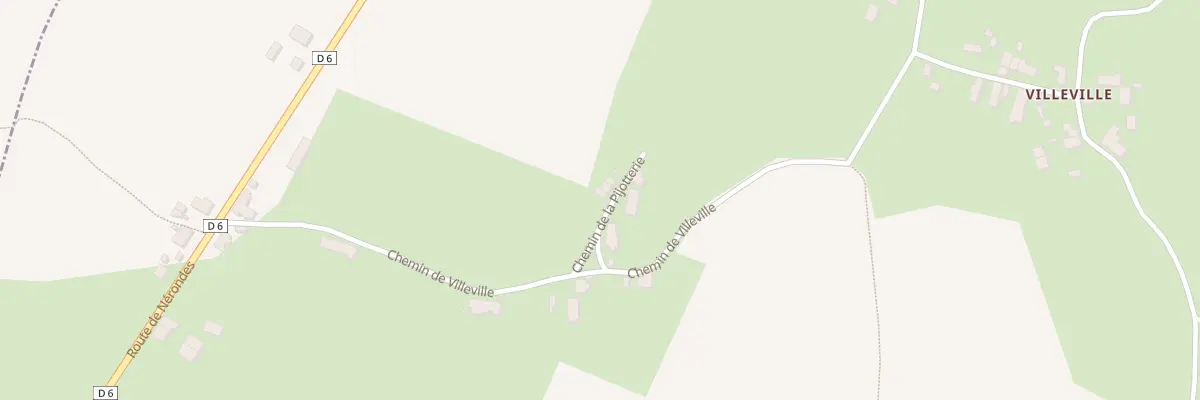 Plan du 1 Che de la Pijotterie à Mornay-Berry