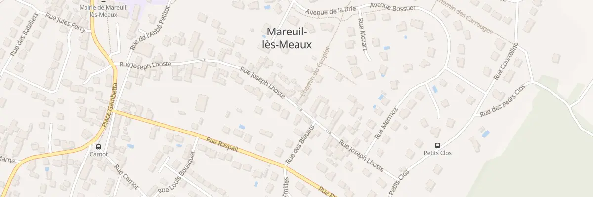 Plan du 37 Rue Joseph Lhoste à Mareuil-lès-Meaux