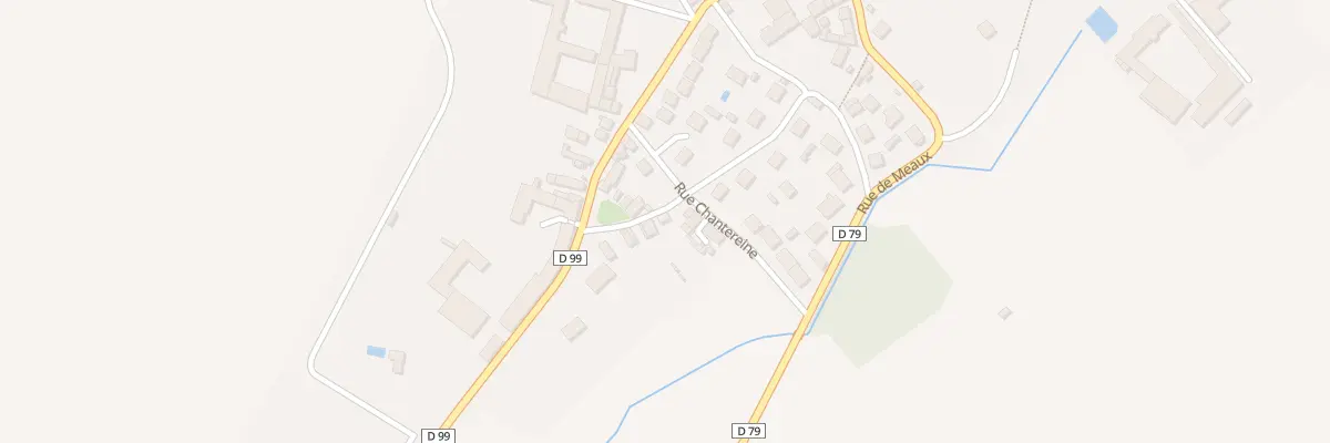 Plan du 2B Rue Chantereine à Brégy