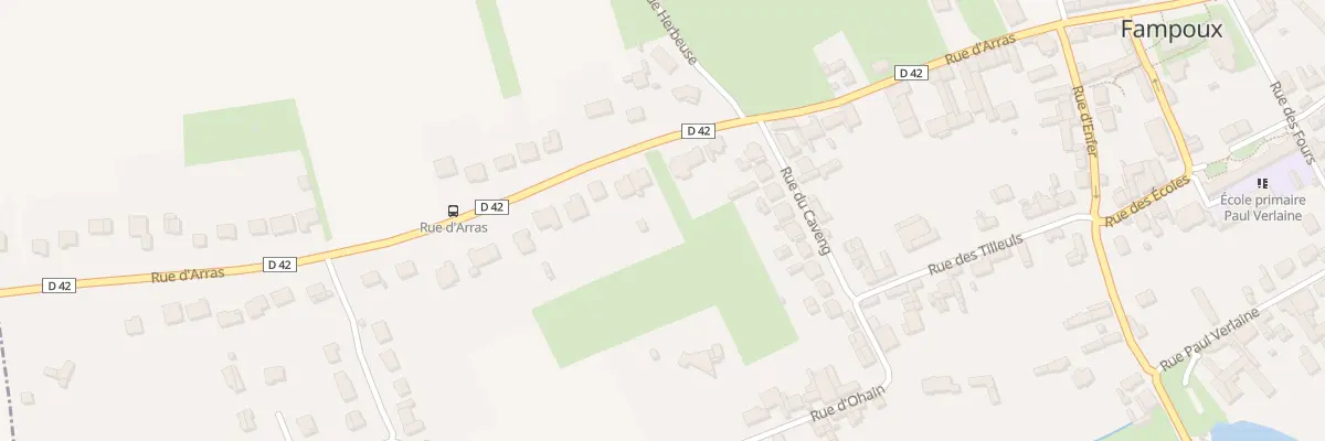 Plan du 54 Rue d’Arras à Fampoux