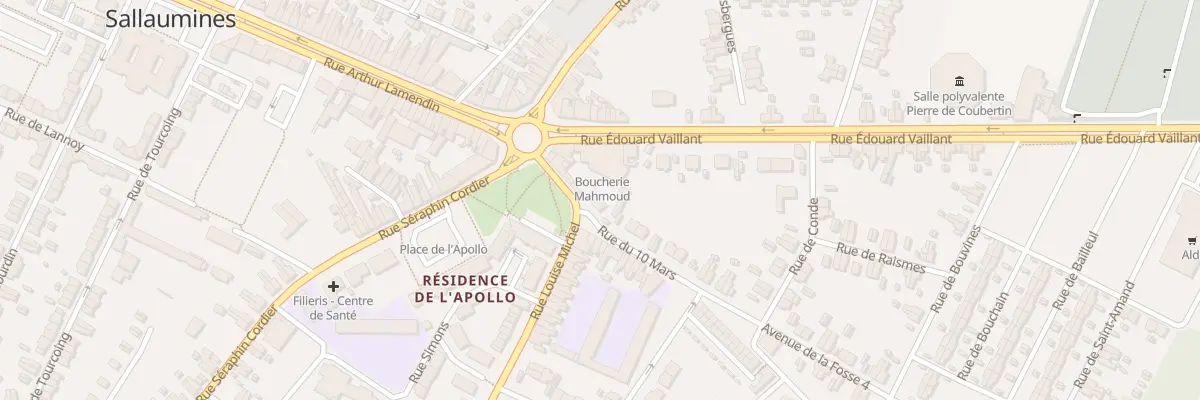 Plan du 57 Rue du 11 Novembre à Sallaumines