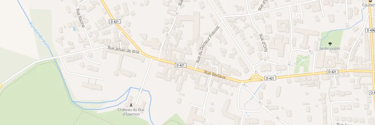 Plan du 36 Rue Bertaux à Fontenay-Trésigny