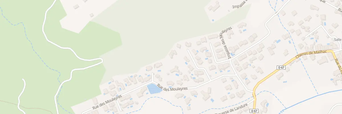 Plan du 11E Rue des Mouleyres à Bize-Minervois