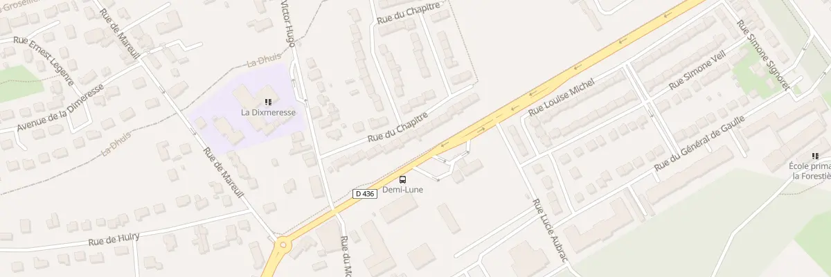 Plan du 20 Rue du Chapitre à Quincy-Voisins