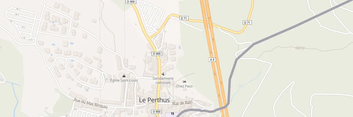 Plan du 3 Imp le Bois Joli au Perthus