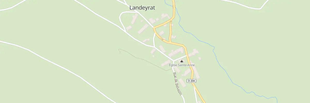 Plan du 5068 Le Bourg à Landeyrat