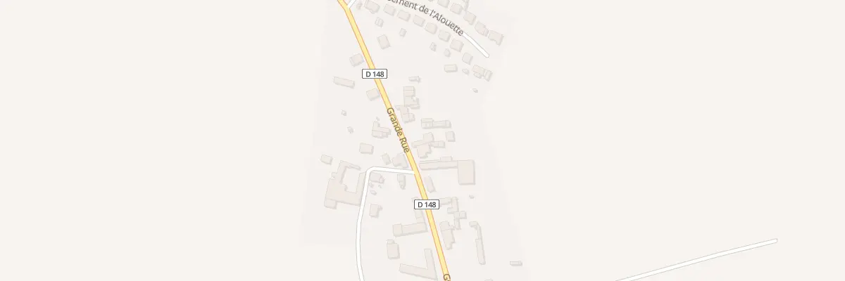 Plan du 17 Gr Grande Rue à Flaucourt