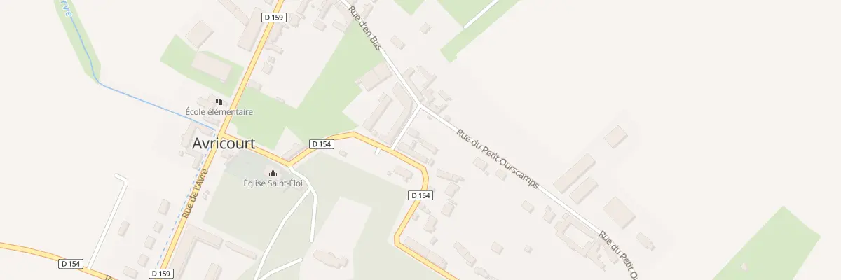 Plan du 3 Rue de Beaulieu à Avricourt