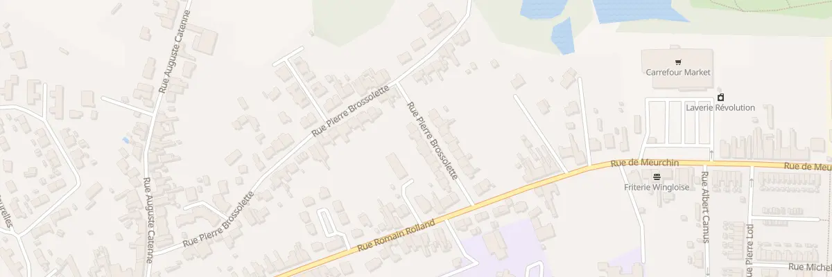 Plan du 94 Rue Pierre Brossolette à Wingles