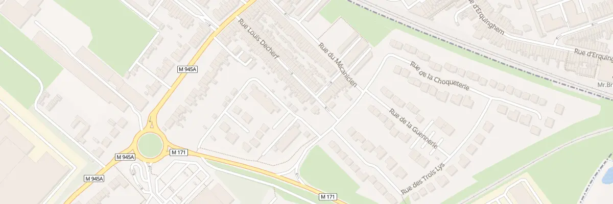 Plan du 67 Rue Louis Decherf à Erquinghem-Lys