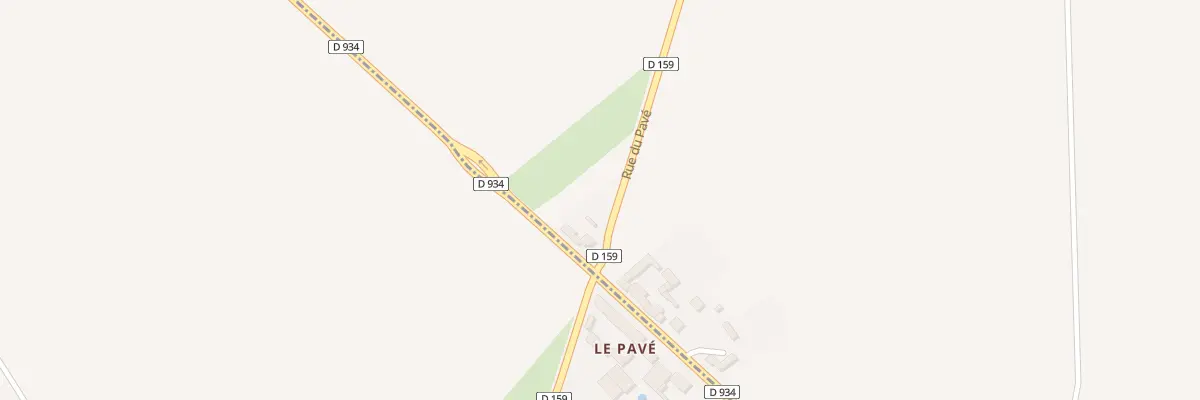 Plan du 1 Cd le Pave à Margny-aux-Cerises