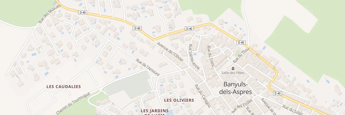 Plan du 45 Av de l’Olivier à Banyuls-dels-Aspres