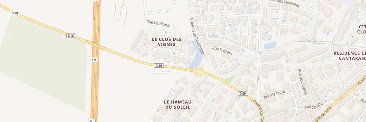 Plan du 42 Rue des Semals à Pollestres
