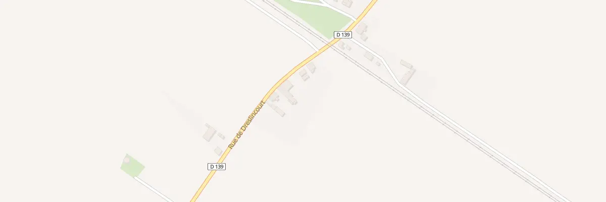 Plan du 4 Rue de la Gare à Curchy